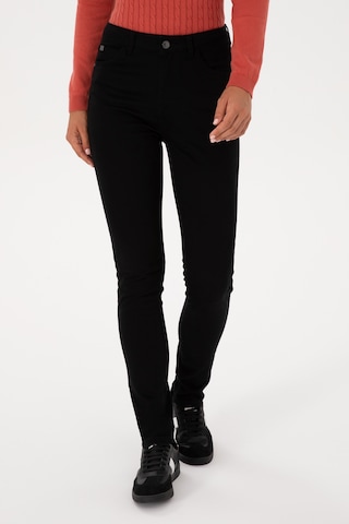 U.S. Polo Assn. Kadın Siyah Toohpick Fit Kanvas Pantolon 50309156-VR046