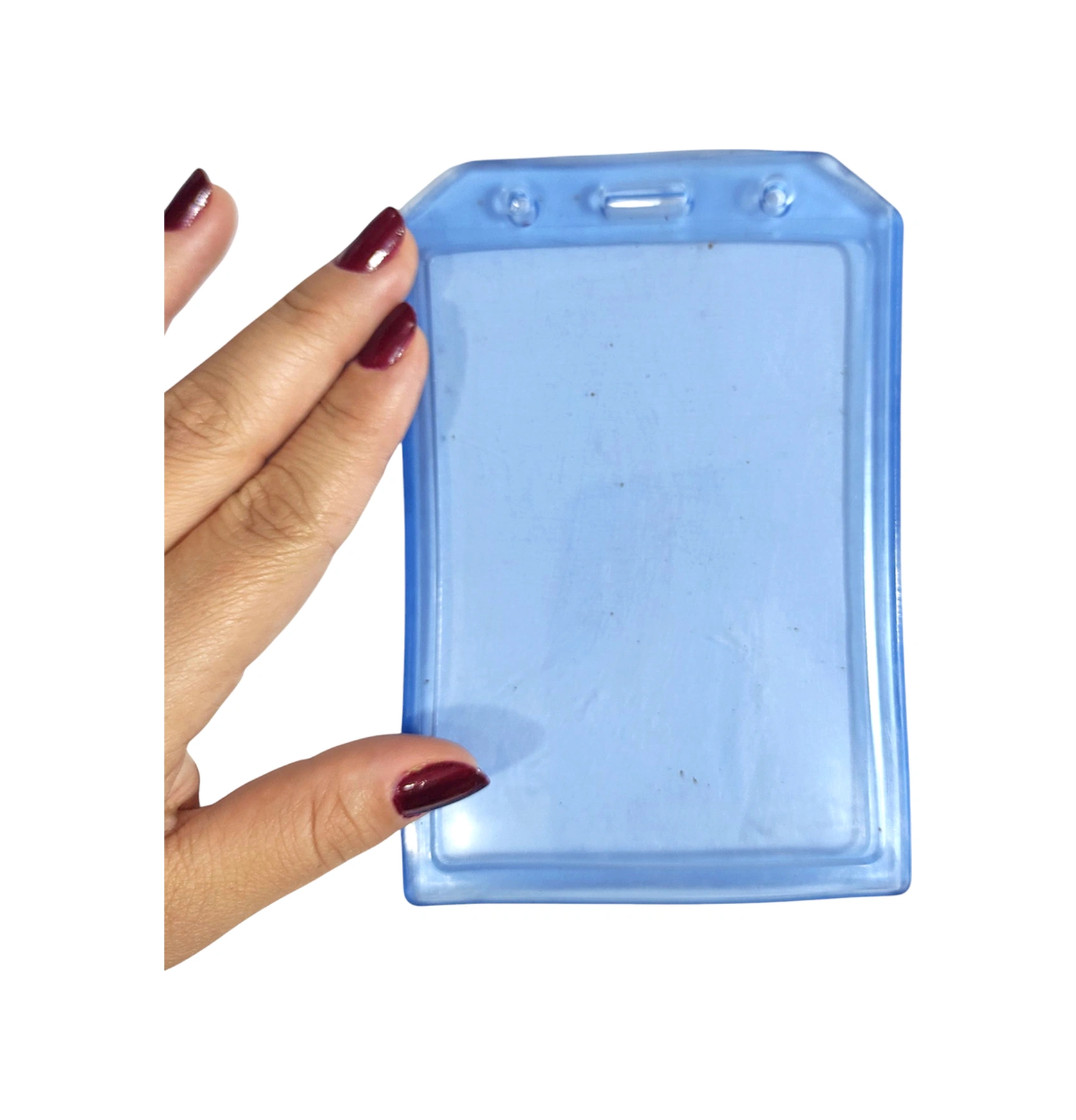 Pvc Yaka Kartlığı Yaka Kartı Kılıfı Kart Koruyucu 14x9 Cm - 1 Adet