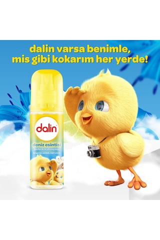 Dalin Deniz Esintisi Bebek Kolonyası 100 Ml 3 Adet