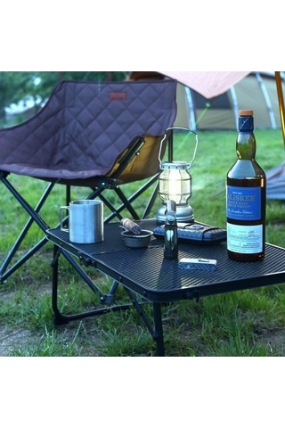 Bloomnest Pratik Renkli Piknik Panel Örgülü Masası Yüzeyi, Taşınabilir Kamp Masası, Katlanır Kanatlı, Hafif Çelik Barbekü Açık - Çok Renkli Çok Renkli