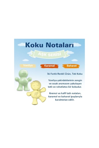 Little Joe Aşk Serisi 2li Paket Vanilya Araç Kokusu Sunshine Bli