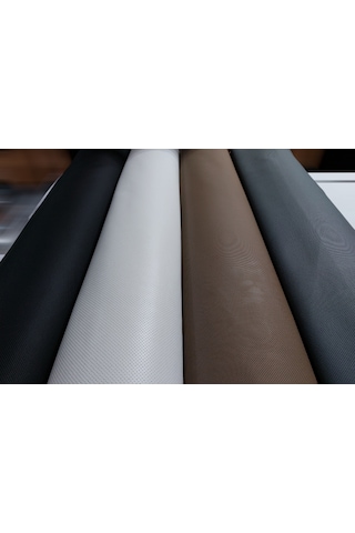 Gri Renk Delikli Suni Deri Oto Tavan Döşeme . Mobilya . Çanta 1 Metre