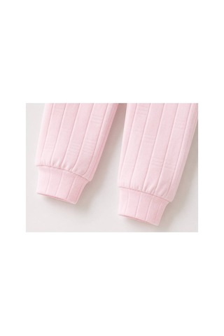 H&c Coolboy H&c Bebek Patiksiz Alt Pantolon %100 Pamuk Esnek Fitilli Ribana 0-36 Ay Pembe