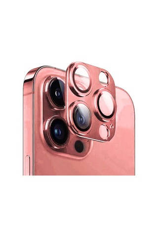 Apple Uyumlu iPhone 15 Pro /15 Pro Max Kamera Lens Koruyucu Halka Set Al3130