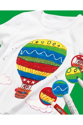Carioca Kumaş Keçeli Boya Kalemi Maxi 12'li