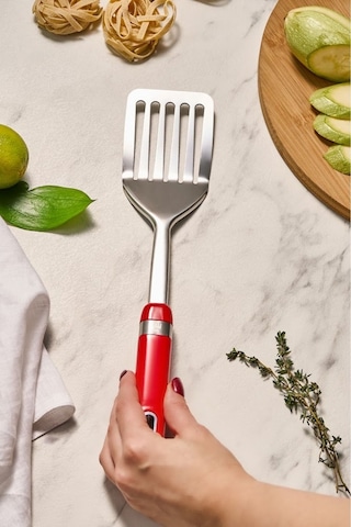 Karaca  Mastermaid Oluklu Spatula Kırmızı