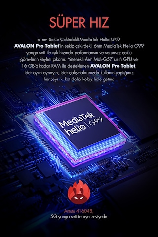 Vorcom Avalon 8 GB 256 GB 10.3" Tablet