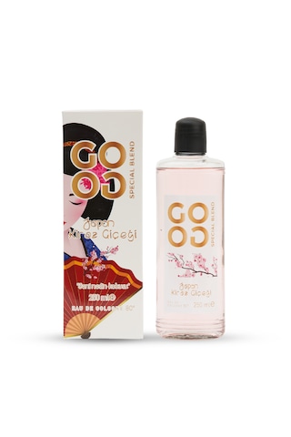 Gogo Japon Kiraz Çiçeği Kolonya 250ml Cam Şişe