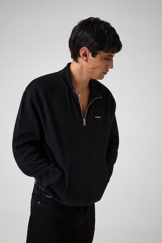 Guess Guess Jeans Yarım Fermuarlı Erkek Sweatshirt M6bq04k5405 Siyah