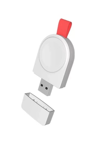 Ally IWatch Uyumlu 1-2-3-4-5-6 Se Magnetic Şarj Cihazı (193832616)-Beyaz