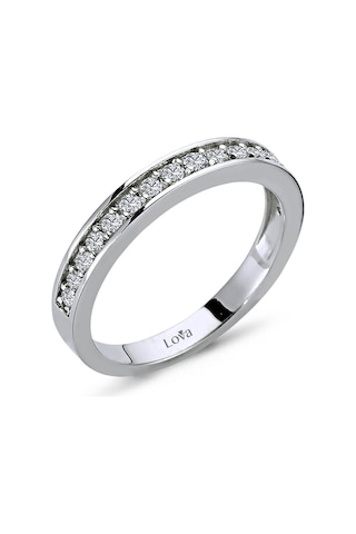 Lova 0,30 Karat Pırlanta Yarımtur Yüzük - 1010068