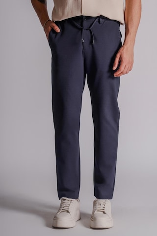 Braccas Erkek Yandan Cepli Beli Lastikli Relaxed Fit Chino Pantolon Lacivert Lacivert