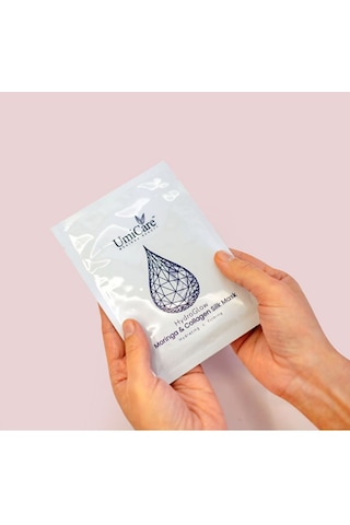 Maxpine Umi Care Hydro Glow Moringa & Collagen Silk Mask 6'lı