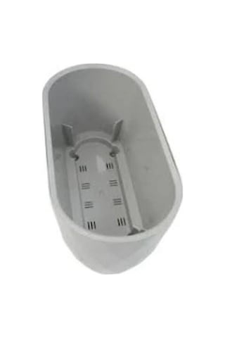Omnipazar Krs-471 Dekoratif Yakamoz Balkon Saksı 3.5 Litre No 1 Antrasit 116
