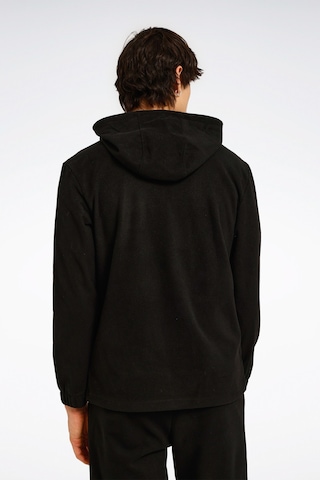 Reebok Id -f Fleece Hoodıe Siyah Erkek Polar Siyah