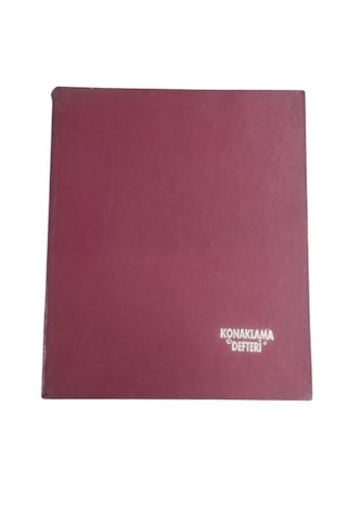 Turkuaz Ciltli Konaklama Defteri 400 Yp