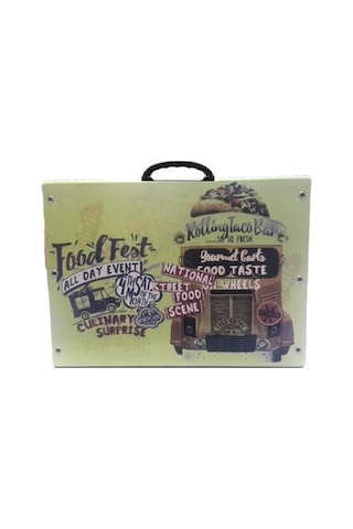 Keskin Color Saplı Kutu Dosya Desenli Festival