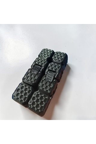Sonsuz Stres Küpü Infinity Cube - Parmak Egzersiz Ve El Kondisyon Aparatı - Ergonomik Petek Dokulu Odaklanma Aracı - Anti-stres Ve Zihin Boşaltma Aparatı