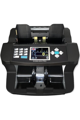 Mix Pro Tl,€,$,£,Syp Sahte Kontrollü Karışık Sayım Para Sayma Makinesi