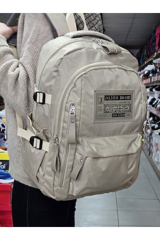 Jack Taılor 2111-60010 Unisex Anatomik Sırt Destekli Günlük Ve Ok Bej