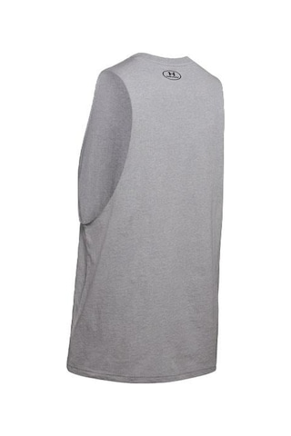 Under Armour Left Chest Cut Off Erkek Atlet 1329286-035 Gri