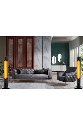 Troya By Hook TR- 402 Mikatronik Kule Tipi Dikey Elektrikli Isıtıcı