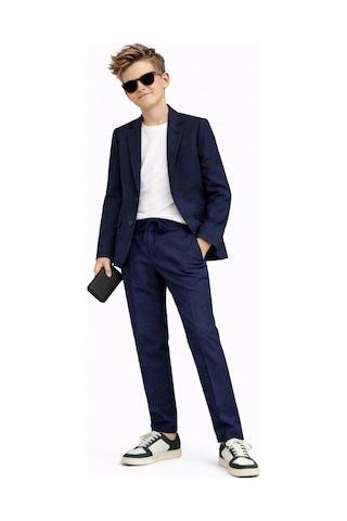 Ahengim Erkek Çocuk Modern Casual Slim Fit Takım Elbise Ak2850 Lacivert
