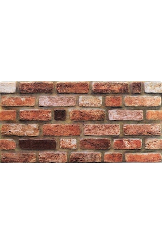 5 Adet X Tuğla Desenli 3D Strafor Köpük Duvar Kaplama Paneli (446785634)