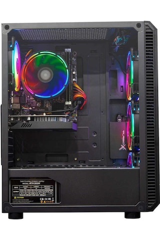 Turbox TX4891 R5-5500 16 GB 512 GB SSD 4 GB RX550 Dos Masaüstü Oyuncu Bilgisayarı