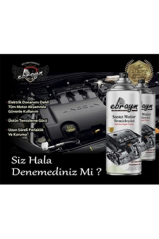 Ebrayn Susuz Motor Temizleyici Aerosol 500 Ml
