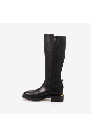 Rouge Hakiki Deri & Strech Kadın Çizme 24692 Siyah