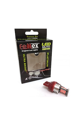 Honda Civic Fc5 Arka Cam 3. Stop Led Ampulu Femex Kırmızı Renk 1 Adet