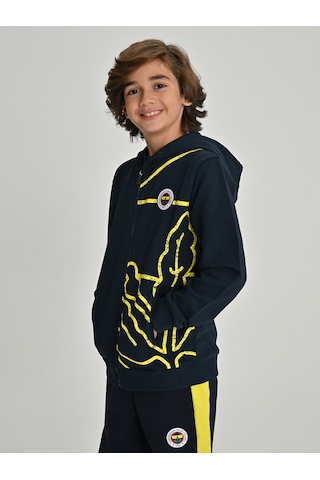 Fenerium Çocuk Trıbun All Over Baskı Sweat Fb Laci Yeni