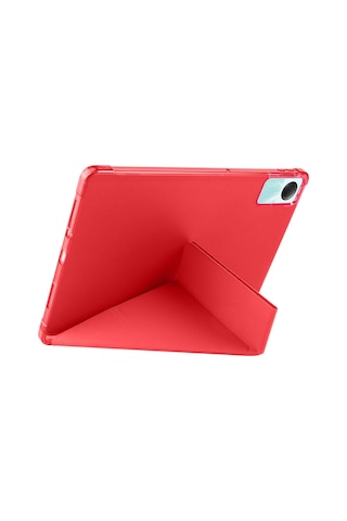 Honor Pad X9 11.5 İnç Uyumlu Kalem Bölmeli Standlı Silikon Kılıf + Ekran Koruyucu + Kalem 3'lü Set Kılıf