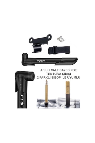 Epic PM-44 Akıllı Valf Presta ve Oto Sibop Uyumlu Pompa