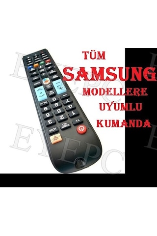 Samsung Ue-55Mu7350 55 Inç 140 Ekran Tv Uyumlu Kumanda