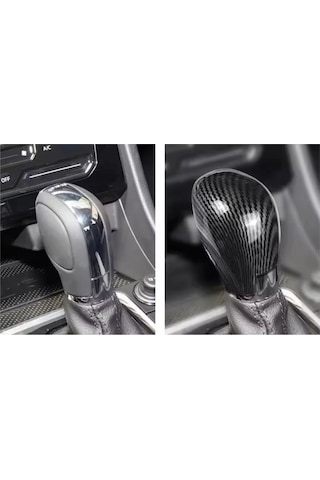 Dsg Vites Topuzu Karbon Desenli Koruma Kılıfı Passat B8 B7 Golf 7 Leon 2013-2020 2.resime Bakınız Karbon