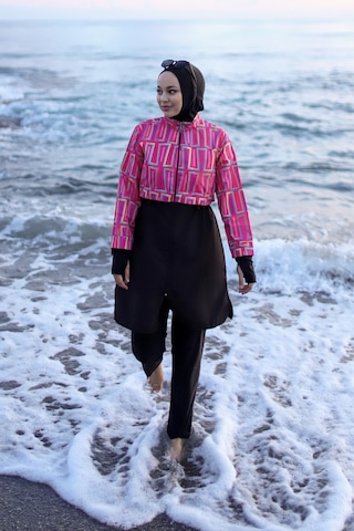 Tam Kapalı Tesettür Mayo Hale R2504 Hale04