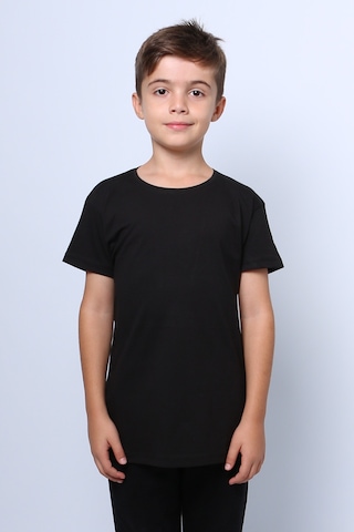 Hçm Çocuk Tshirt Düz Renk C52 KREM