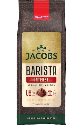Jacobs Barista Intense Filtre Kahve Öğütülmüş 200 Gr X 4 Adet Öğütülmüş