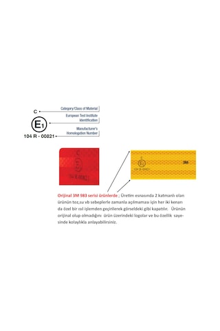 3M Diamond Grade™ 983 Reflektif Şerit 1 M