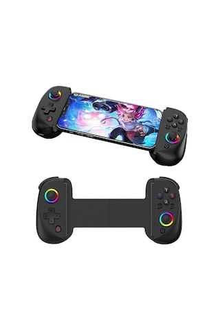 Bsp-d8 Bluetooth 5.2 Android/Apple Uyumlu iOS Tablet Telefon Mobil Telefon Tutucu Joystick Gamepad