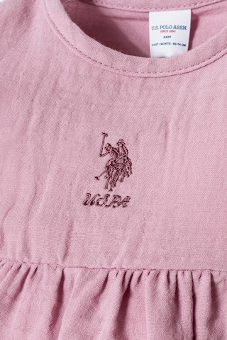 U.s. Polo Assn. Kız Bebek Mor Elbise Mor