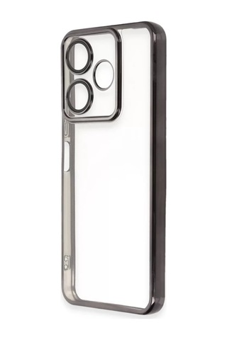 Newface Xiaomi Redmi 13 4g Kılıf Razer Lensli Silikon - Siyah