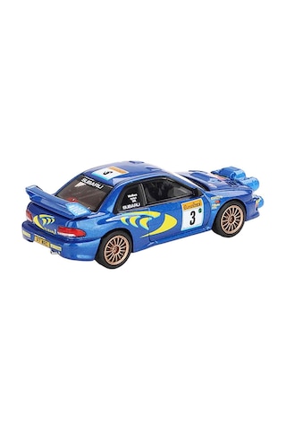 Mini Gt 1:64 Subaru Impreza Wrc98 1998 Rally Monte-carlo 3rd Place Mavi