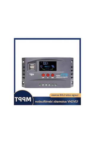 Maoyaya Yüksek Verimli Mppt 12v24v Otomatik Çoklu Güneş Regülatörü-100a