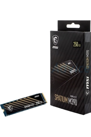 MSI Spatium M390 250 GB NVMe M.2 SSD