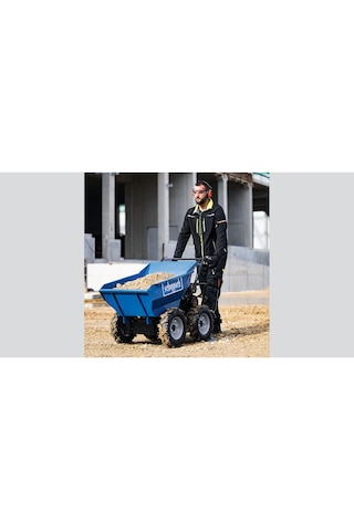 Scheppach Dp3000 Benzinli Mini Dumper 4x4 5.6 Hp 300 Kg Kapasiteli Harç-toprak-kum Taşıma