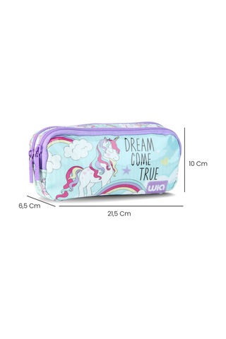 Wia Soft Unicorn Kız Çocuk Kalemlik Yeşil