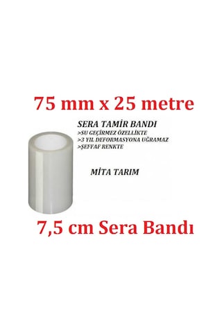 Sera Bandı, 7,5 Cm, Sera Tamir Bandı, Kargo Bedava